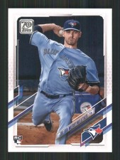 2021 Topps #581 Julian Merryweather RC Toronto Blue Jays 41709