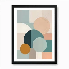 Abstract Abstract Painting Art Prin Framed Wall Art Poster Canvas Print Picture