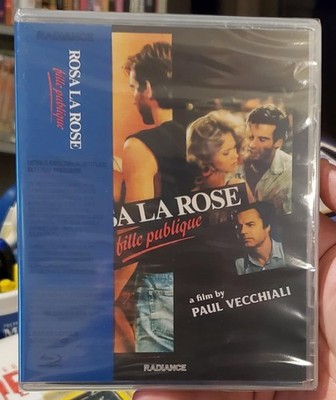ROSA LA ROSE FILLE PUBLIQUE 1986 BLU-RAY + BOOKLET RADIANCE OOP REGION A/B/C