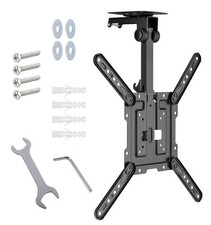 TV Deckenhalterung 23 24 28 32 40 43 50 52 55 Zoll neigbar schwenkbar klappbar