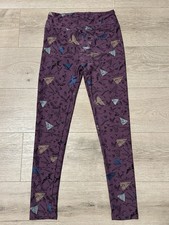 Lularoe Leggings One Size Purple Birds