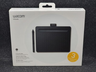 Wacom Intuos Graphics Drawing Tablet 7.9''x 6.3'', Black, CTL4100 [Brand New]