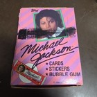 1984 Topps Michael Jackson 1st Series Box 34 Packs