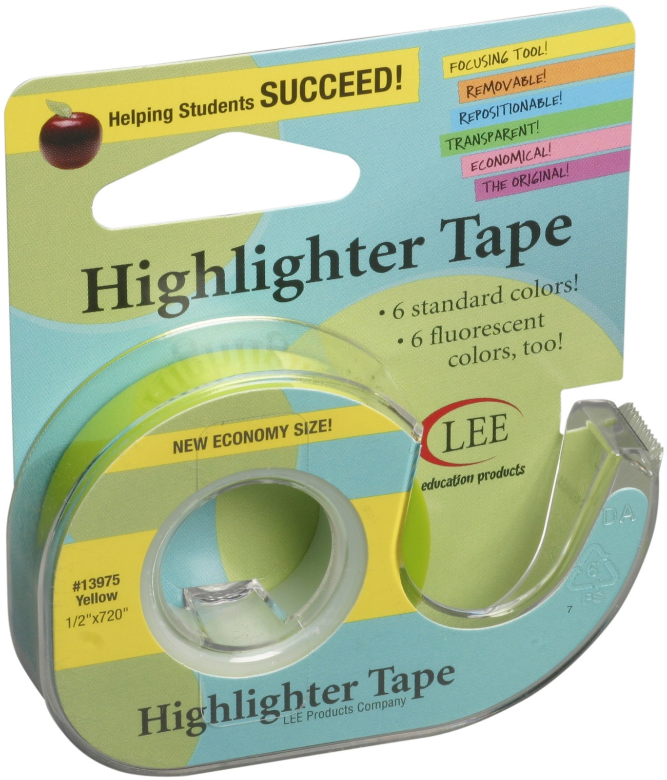 Tape Yellow .5 Inch X 720 Inch