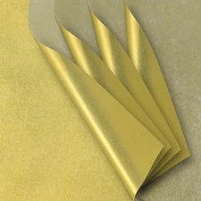60 Sheets Gold Tissue Paper Bulk, 20 x 20 Tissue Paper for Gift Bags Wrapping...