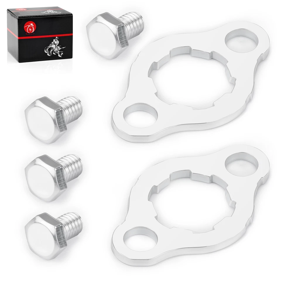 Paquete de 2 placas de retención de piñón delantero del motor para Honda NS50F NSR50 MB5 SL70 Z50A Foto 4 de 4