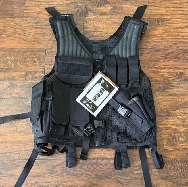 BLACKHAWK! 黑色胸膛装备和战术背心| eBay