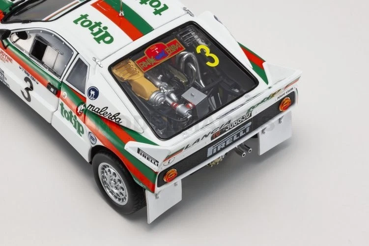 KYOSHO KY08306G LANCIA 037 TOTIP N 3 RALLY ISOLA D'ELBA 1985 D.CERRATO - G.CERRI - Immagine 4 di 4