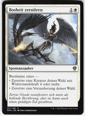 Destroy Evil 17 Common Dominaria United Magic: The Gathering deutsch Near Mint