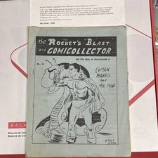 Rocket's Blast  & Comicollector #43 1966-ad for 1st price guide-Jerry bails-VG+
