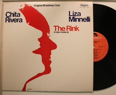 Liza Minnelli Chita Rivera Lp The Rink Soundtrack On Polydor - Vg++ To Nm / Vg++