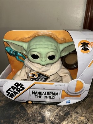 Disney Star Wars The Mandalorian The Child Electronic Talking Plush NIB 7.5'' 7A