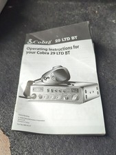 Cobra 29 LTD SE Operating Instructions Manual NEW SEALED Fast Free Shipping 