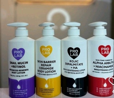 Pro Lab Kojic Dipalmitate Brightening Body Lotion And Wash 500ml