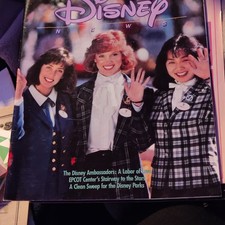 Disney News Illustrated Magazine - Disney Ambassadors & EPCOT Center