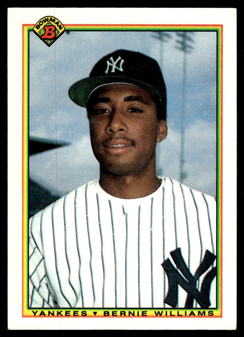1990 Bowman #439 Bernie Williams Rookie New York Yankees