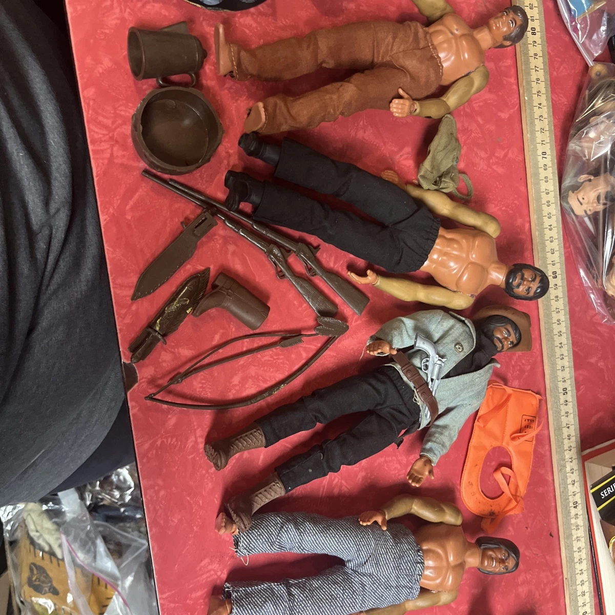 BIG JIM MATTEL 1971 Lot Accessoires Divers EUR 26,49 - FR