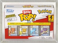 ★ Funko ★ Bitty Pop! ★ PokéMon ★ Serie 2 ★ 4Er-Pack ★