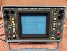 Vintage Science Laboratory Harris Super 5 Single Trace OSCILLOSCOPE - 5MHz G6