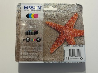 Original Epson 603 Multipack Tintenpatronen MHD 11/2028 Neu OVP beschädigt