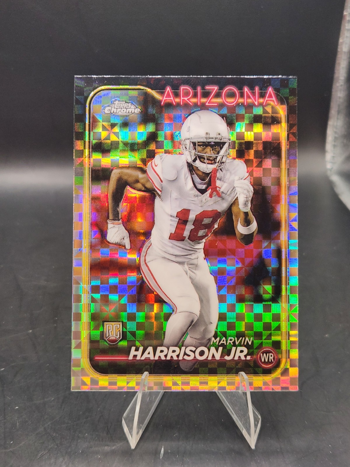 2024 Topps Chrome - Rookies Marvin Harrison Jr. #204 X-Fractor (RC)
