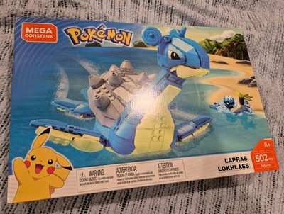 NEW Sealed Mega Construx POKEMON Lapras Building Set | GameStop Exclusive 502 Pc
