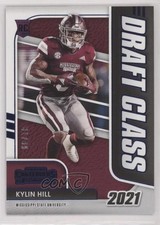 2021 Panini Contenders Draft Picks Draft Class Blue 81/99 Kylin Hill #33 00gy