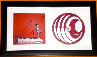 CHARLIE PUTH SIGNED FRAMED 'WHATEVER'S CLEVER' CD INSERT w/ CD - J.S.A. Cert