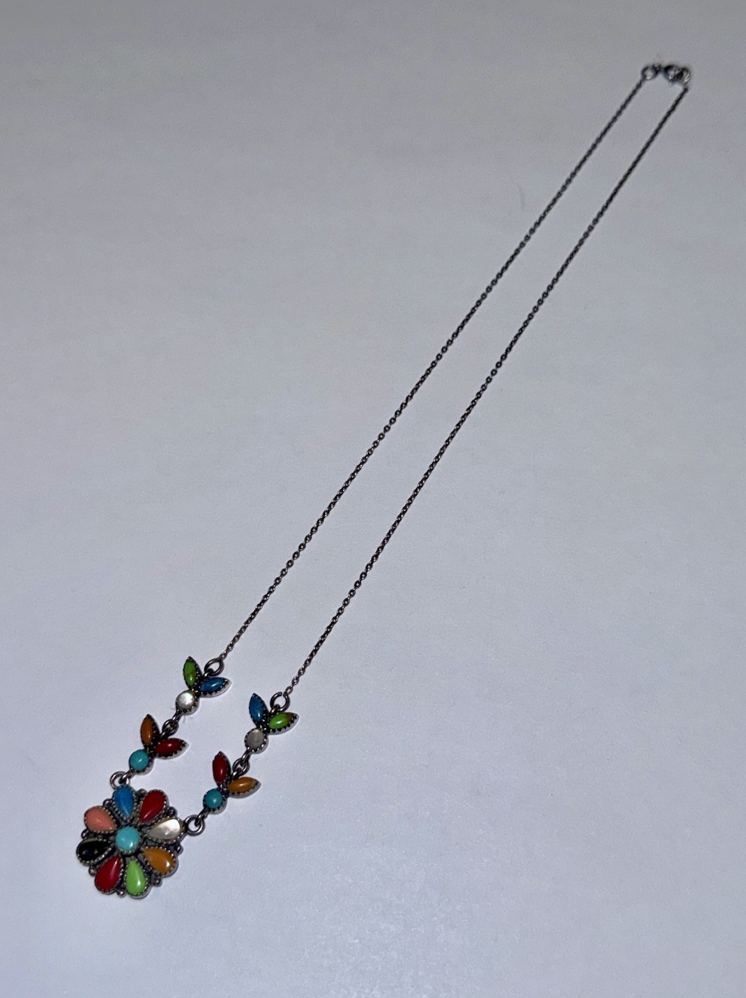 ESTATE Native American Solid Sterling Silver Mixe… - image 5