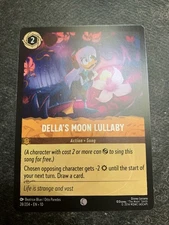 Disney Lorcana TCG Well Della's Moon Lullaby 28/204 Whispers in the Well NM