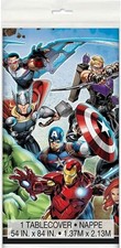 Marvel Avengers Rectangular Plastic Table Cover - 54" x 84"