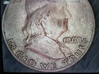 1960 d franklin half dollar