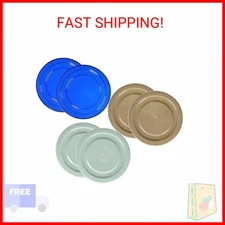 Luminarc Arc International 6 Working Glass Assorted Lids, Multi-Colored