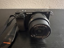 Sony a6000 24.3MP Mirrorless Camera w/ 16-50mm OSS Lens, Shutter Count 3172