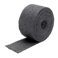 Design Engineering Black 2" x 25' Exhaust Heat Wrap with Lava Rock ... Fast Ship