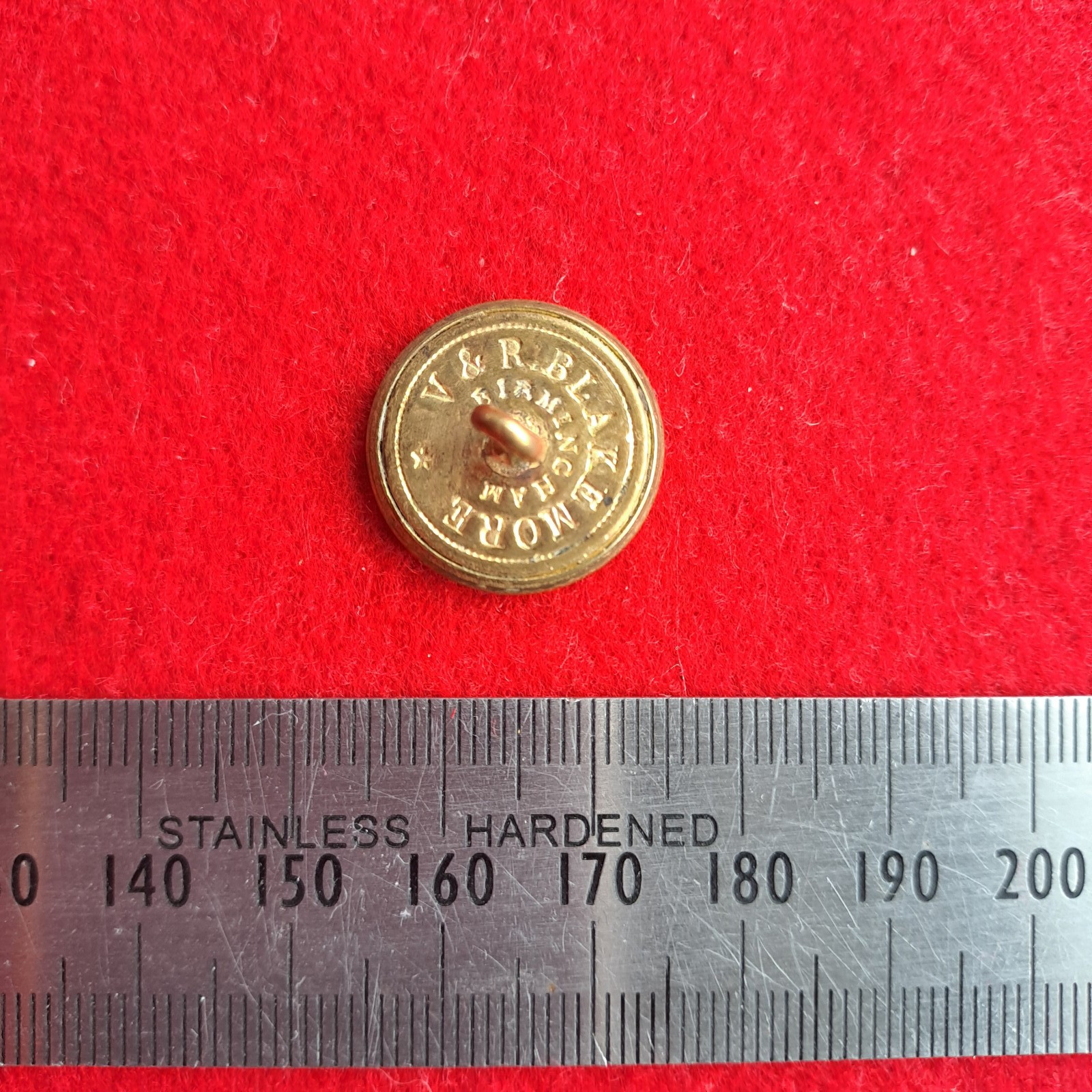South African Constabulary Africa Police Button V&R Blakemore Maker Birmingham