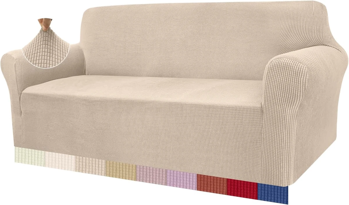 Copridivano 2 O 3 Posti Elasticizzato Sofà Cover Bianco Market