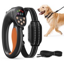 Collar De Entrenamiento Electrico Para Perros Antitirones Con Control Remoto