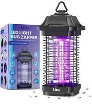 LiBa Electric Bug Zapper, Outdoor & Indoor Insect Killer with Switch – 4000V 20W