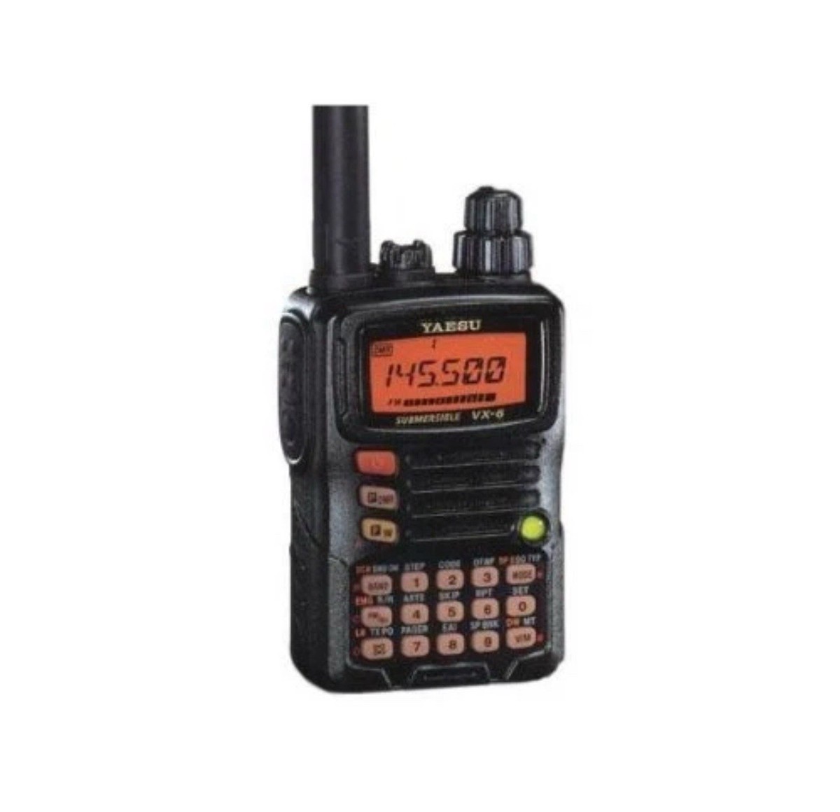 Yaesu VX-6R Tri Band Submersible Radio Transceiver - Black for