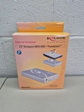 Thunderbolt External Enclosure for SATA 6GB/s 2.5-inch SSD HDD DLCK-TBSATA-42510