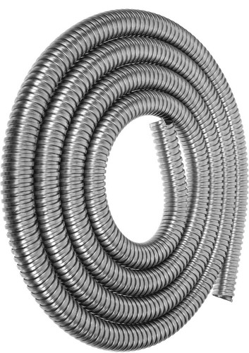 50 Meters Kopex Flexible Conduit, 25mm Nominal Diameter, Stainless Steel, Metal
