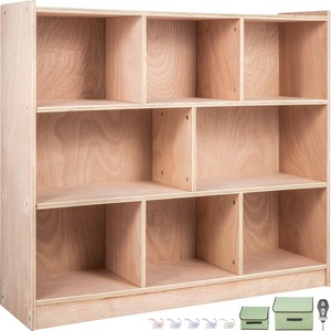 kindergarten shelves