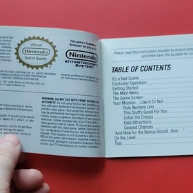 Nintendo NES RoboCop 2 Robo Game Box Manual Authentic Tested Action Platformer