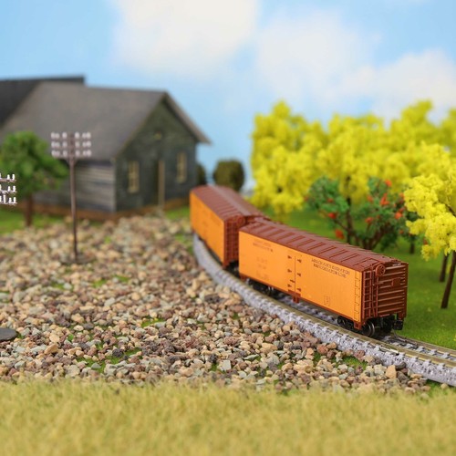 1pc/3pcs Échelle N 1:150 Modèle de Wagon Frigorifique Latérals en Bois - Photo 43/59
