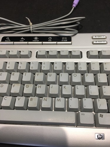 Vintage HP Computer Wired Keybard Model# 5187 - 第 4/11 張圖片