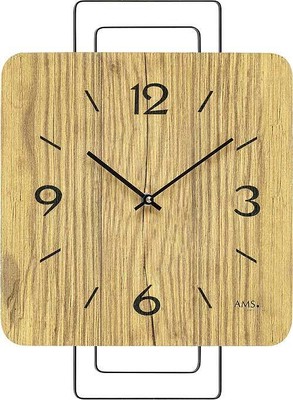AMS 9700 Pendeluhr Wanduhren modern Holzuhren Wanduhr