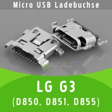 ✅ LG G3 D850 D851 D855 Micro USB DC Femmina Presa di Ricarica Presa di Alimentazione Socket Port