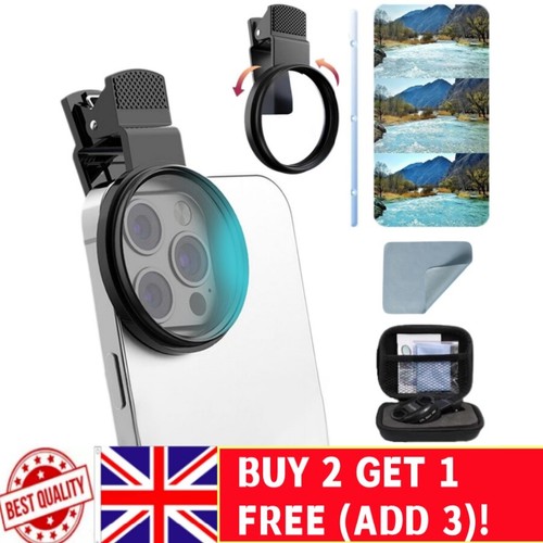 52mm Cpl Phone Cameralens Filter Kit, Circular Polarizerpolarizing Filter