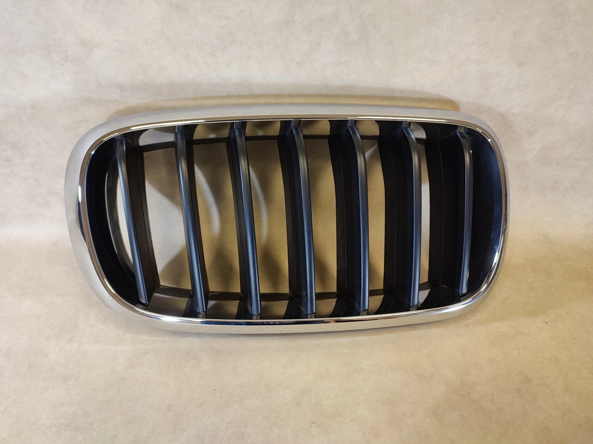 GENUINE BMW X5 F15 FRONT UPPER RH RIGHT CHROME GRILL 7316076 | eBay